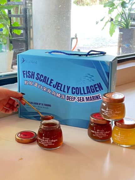 Package B: Fish Scale Jelly Collagen Gift 2 Box Free 1 Box Set (12 Bottles Free 6 Bottles) (EM)