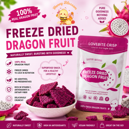 Freeze-Dried Dragon Fruit