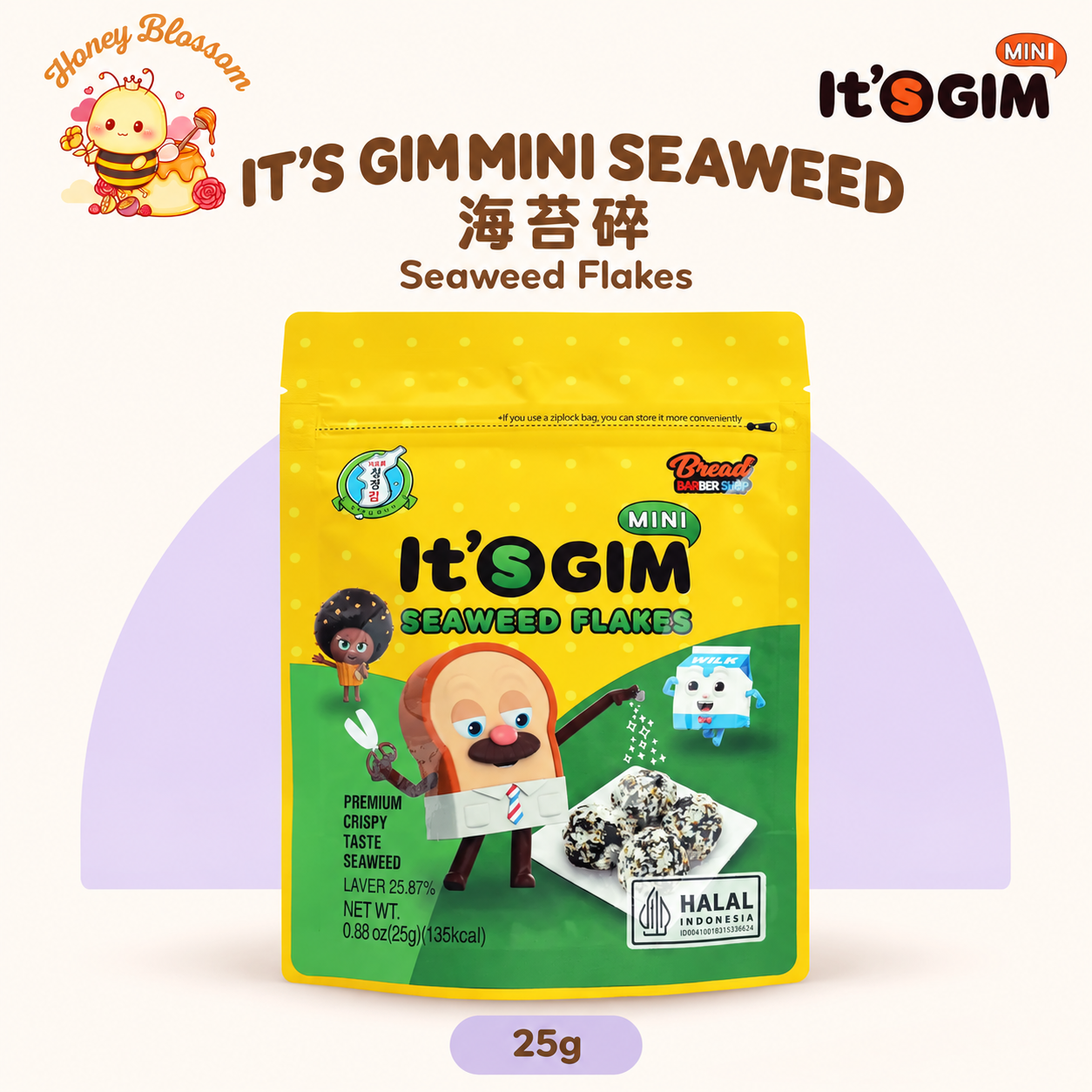Honey Blossom Seaweed Flakes-1 Seaweed Flakes - Image 1